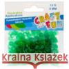 Cekiny transparentne 8mm zielony  5903246461374 Craft with Fun