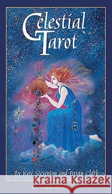 Celestial Tarot Deck Kay Steventon, Brian Clark 9781572814738 U.S. Games - książka