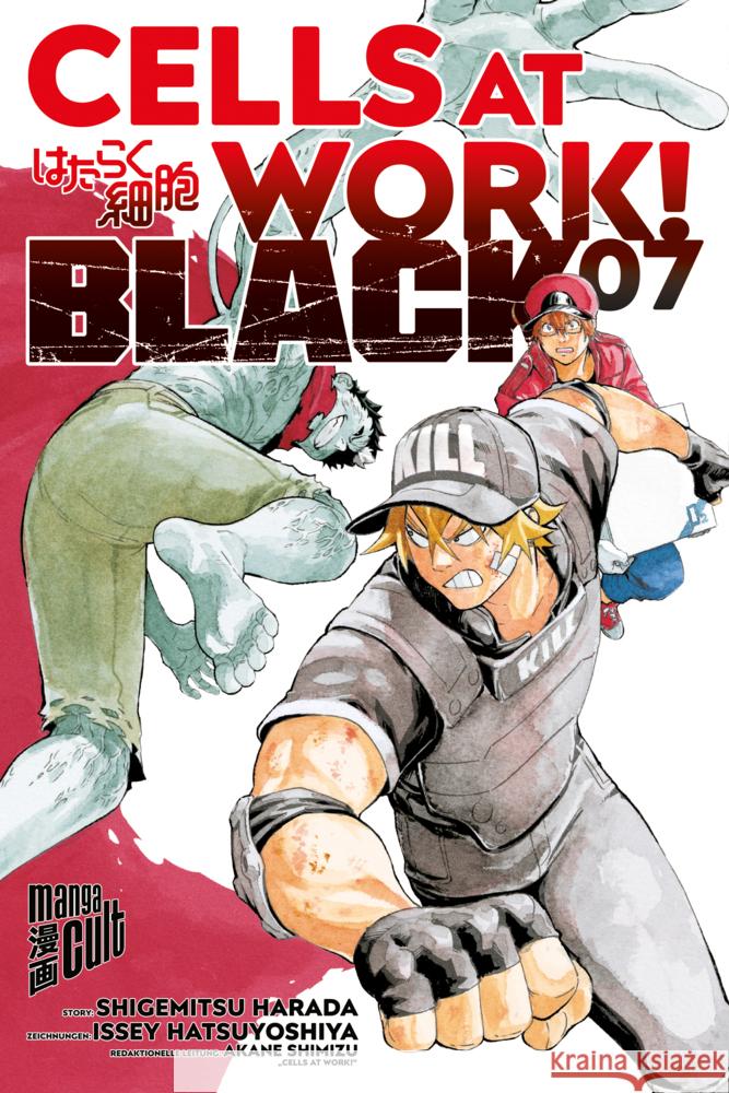 Cells at Work! BLACK. Bd.7 Shimizu, Akane 9783964334497 Manga Cult - książka