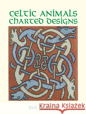 Celtic Animals Charted Designs Ina Kliffen 9780486291253 Dover Publications - książka