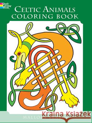 Celtic Animals Colouring Book Mallory Pearce 9780486297293 Dover Publications - książka