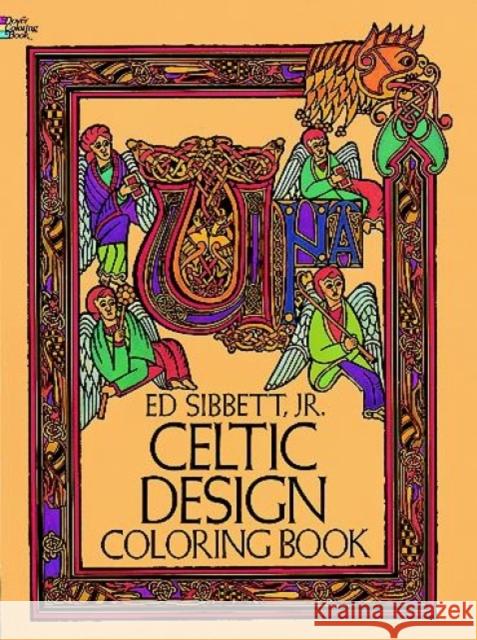 Celtic Design Colouring Book Ed, Jr. Sibbett 9780486237961 Dover Publications - książka