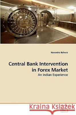 Central Bank Intervention in Forex Market Harendra Behera 9783639242096 VDM Verlag - książka