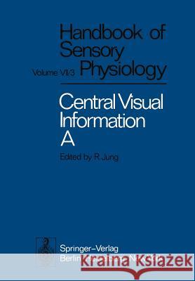 Central Processing of Visual Information A: Integrative Functions and Comparative Data  9783642653544 Springer - książka