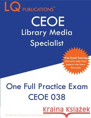 CEOE Library Media Specialist Lq Publications 9781649260215 Lq Pubications - książka