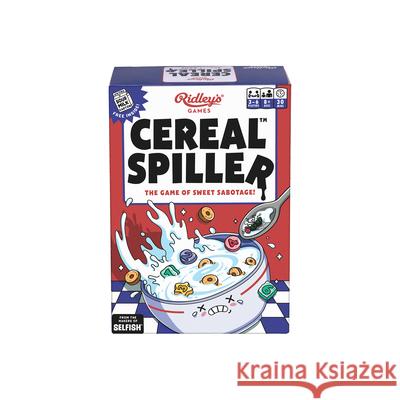 Cereal Spiller Ridley's Games 9781797234496 Ridley's Games - książka