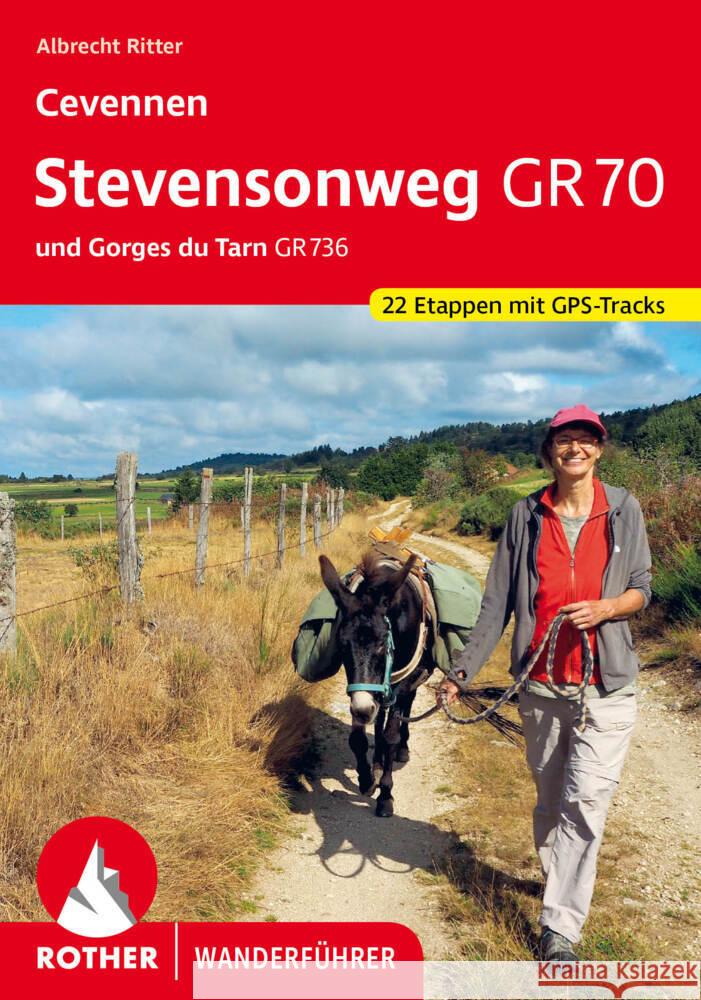 Cevennen: Stevensonweg GR 70 Ritter, Albrecht 9783763346219 Bergverlag Rother - książka