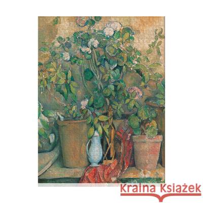 Cezanne's Terracotta Pots and Flowers Cezanne's Terracotta Pots and Flowers Puzzle 1000 PC Paperblanks 9781439798539 Paperblanks - książka