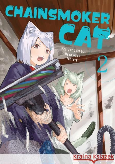 Chainsmoker Cat Vol. 2 Nyan Nyan Factory 9798895614365  - książka