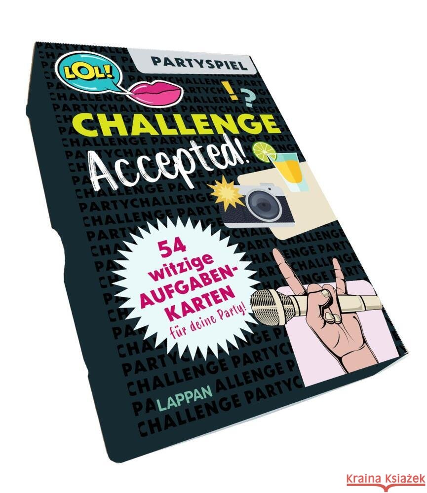 Challenge accepted! Lappan Verlag 4043726500900 Carlsen - książka