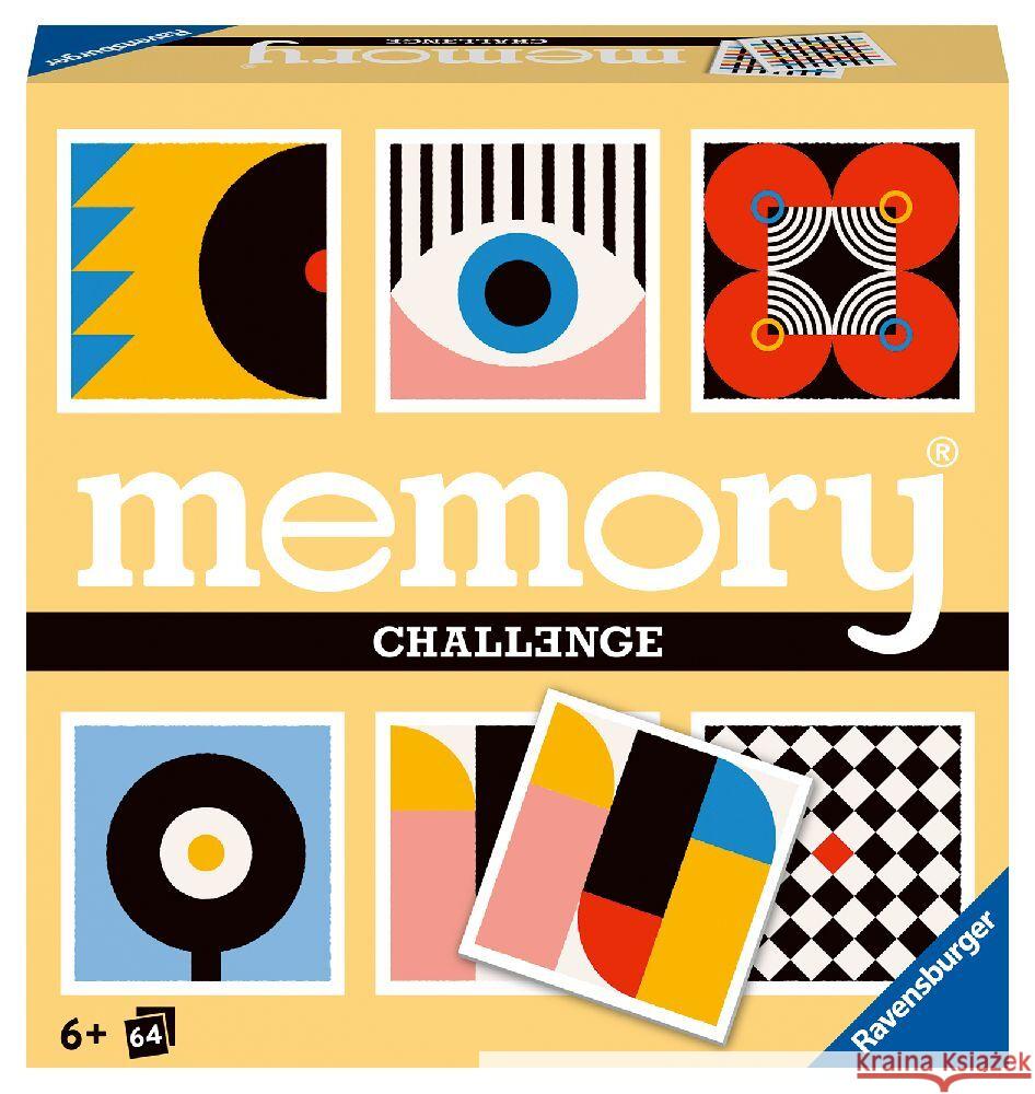 Challenge memory® Verrückte Muster Hurter, William H. 4005556224623 Ravensburger Verlag - książka