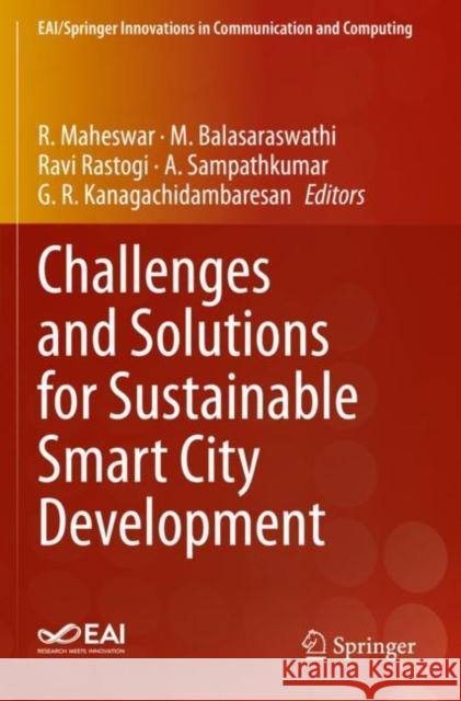 Challenges and Solutions for Sustainable Smart City Development  9783030701857 Springer International Publishing - książka