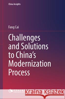 Challenges and Solutions to China's Modernization Process Fang Cai Qu Lei Yu Hong 9789819991402 Springer - książka