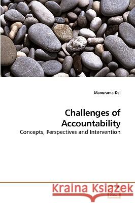 Challenges of Accountability Manorama Dei 9783639232691 VDM Verlag - książka