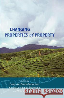 Changing Properties of Property Keebet von Benda-Beckm 9781845457273  - książka