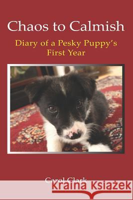 Chaos to Calmish: Diary of a Pesky Puppy's first year Clark, Carol 9781729452615 Independently Published - książka