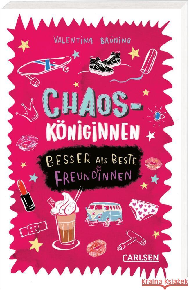 Chaosköniginnen: Besser als beste Freundinnen Brüning, Valentina 9783551321411 Carlsen - książka