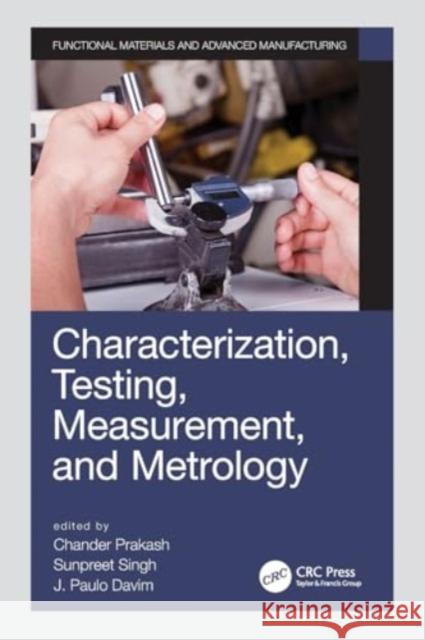 CHARACTERIZATION TESTING MEASUREM  9780367554941 TAYLOR & FRANCIS - książka