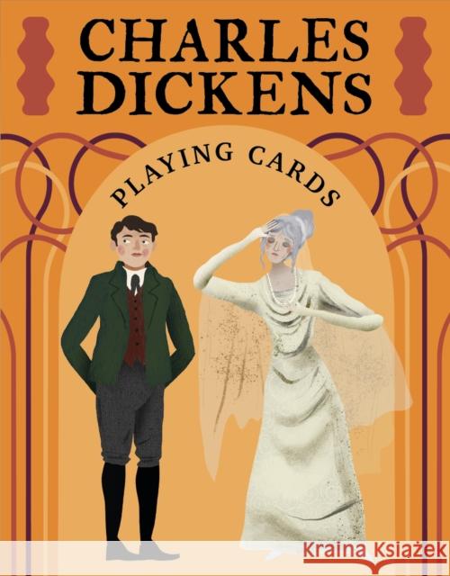 Charles Dickens Playing Cards John Mullan 9781399610070 Orion Publishing Co - książka