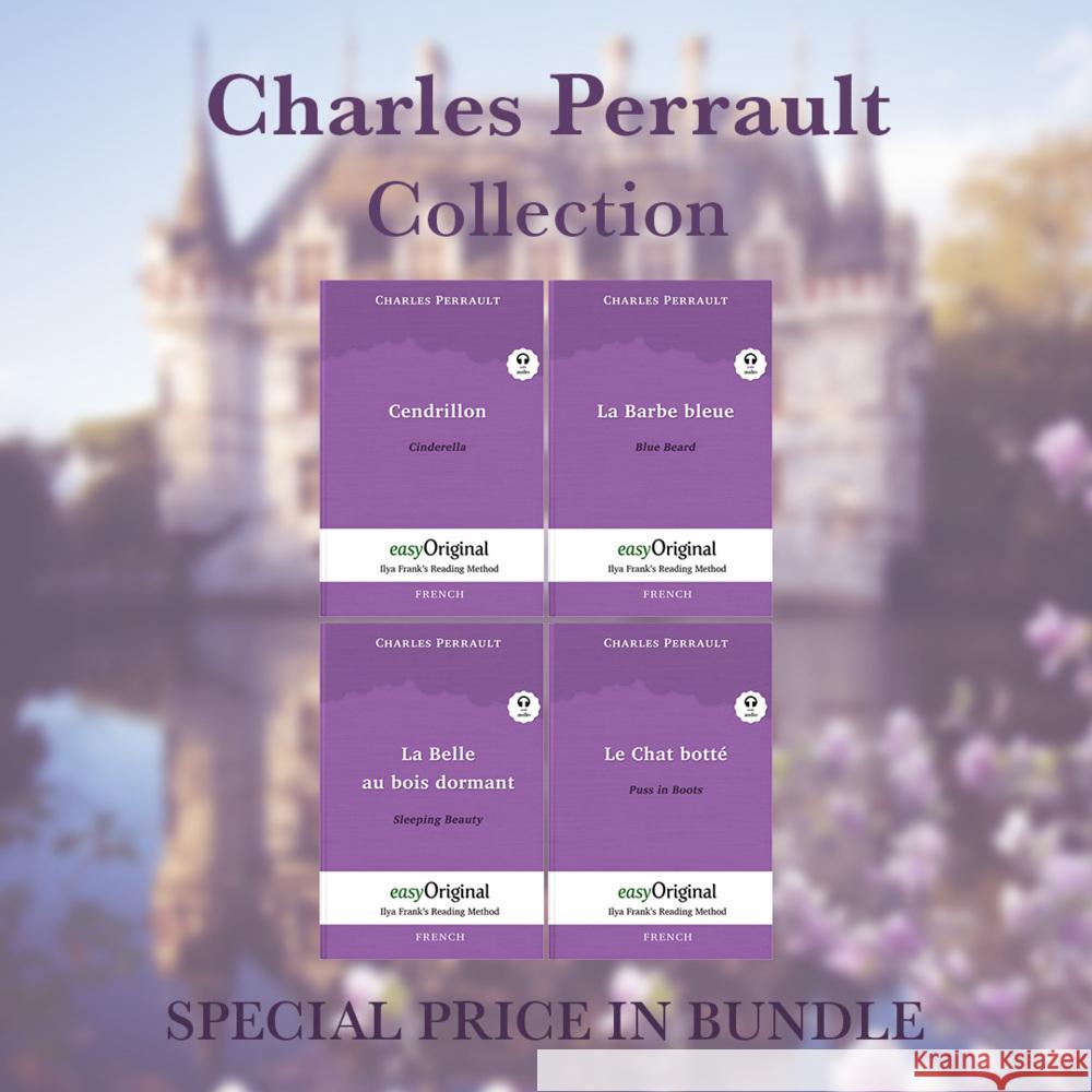 Charles Perrault Collection (books + 4 audio-CDs) - Ilya Frank's Reading Method, m. 4 Audio-CD, m. 4 Audio, m. 4 Audio, 4 Teile Perrault, Charles 9783991127529 EasyOriginal - książka