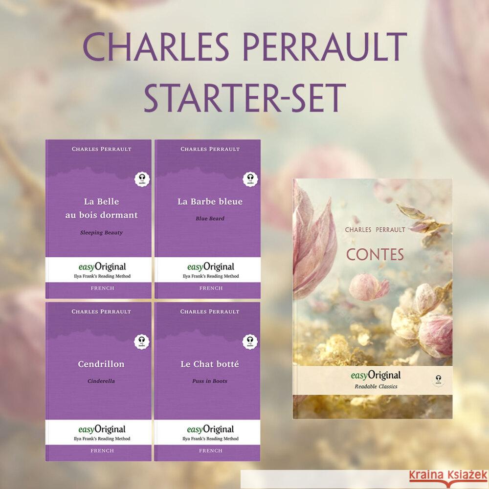 Charles Perrault (with 5 MP3 audio-CDs) - Starter-Set - French-English, m. 5 Audio-CD, m. 5 Audio, m. 5 Audio, 5 Teile Perrault, Charles 9783991127062 EasyOriginal - książka