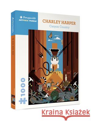 Charley Harper: Canyon Country 1000-Piece Jigsaw Puzzle Charley Harper 9780764981760 Pomegranate Communications - książka