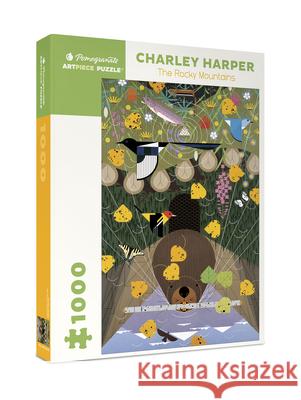 Charley Harper: The Rocky Mountains 1,000-Piece Jigsaw Puzzle Harper, Charley 9780764954238 POMEGRANATE EUROPE - książka