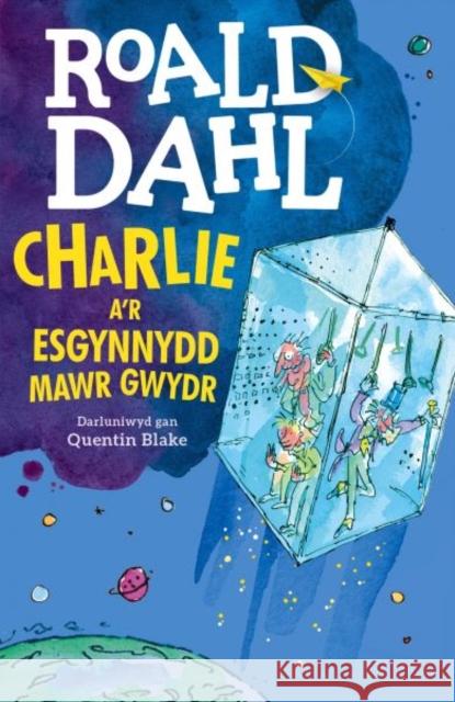 Charlie a'r Esgynnydd Mawr Gwydr ROALD DAHL 9781849673433 Rily Publications Ltd - książka