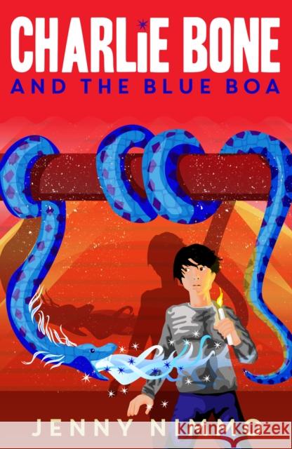 Charlie Bone and the Blue Boa Jenny Nimmo 9781405280945 HarperCollins Publishers - książka