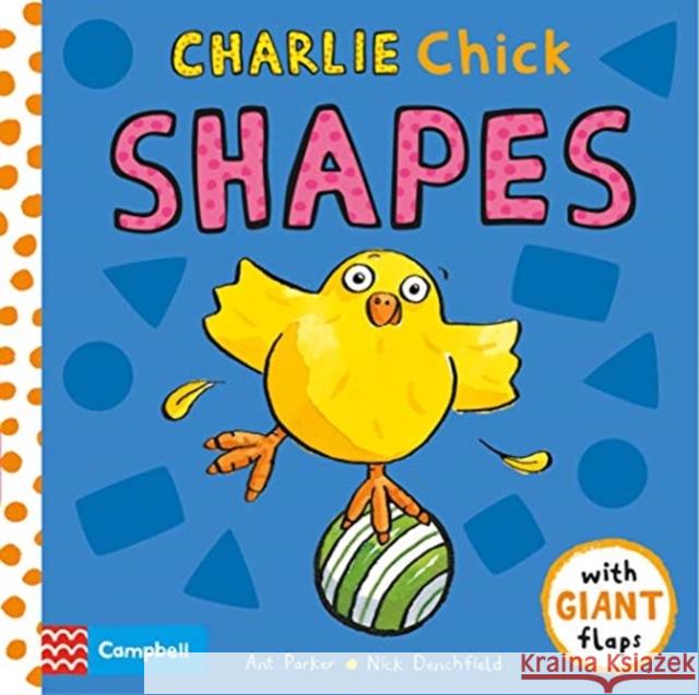 CHARLIE CHICK SHAPES 2   NICK DENCHFIELD 9781529025521 Campbell Books - książka