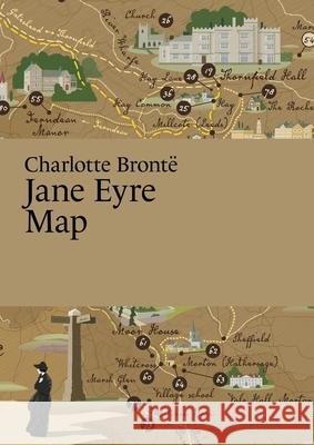 Charlotte Bronte, Jane Eyre Map Martin, Master of Fine Arts Thelander 9789198945607 Paris Grafik - książka