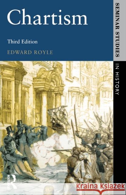 Chartism Royle, Edward 9780582290808 Seminar Studies In History - książka