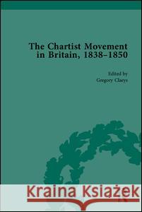 Chartist Movement in Britain, 1838-1856  9781851963300 Pickering & Chatto (Publishers) Ltd - książka