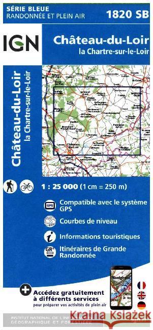 Chateau-du-Loir / La Chartre-sur-Loir: 2015  9782758533924 Institut Geographique National - książka