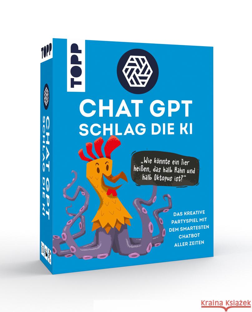 ChatGPT - Schlag die KI. Das kreative Partyspiel mit dem smartesten Chatbot aller Zeiten frechverlag 4007742184834 Frech - książka