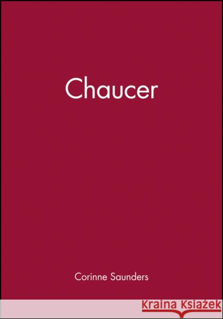 Chaucer Corinne J. Saunders 9780631217121 Blackwell Publishers - książka