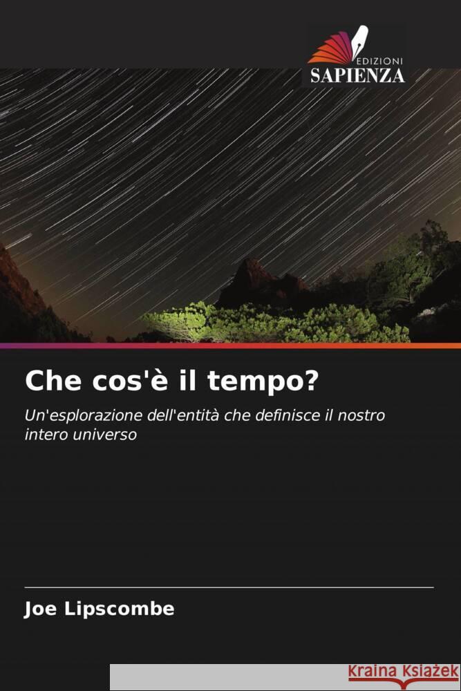 Che cos'è il tempo? Lipscombe, Joe 9786203562125 Edizioni Sapienza - książka