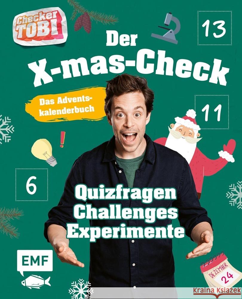 Checker Tobi: Das Adventskalender-Buch: Der X-mas-Check Checker Tobi 9783745924497 Edition Michael Fischer - książka