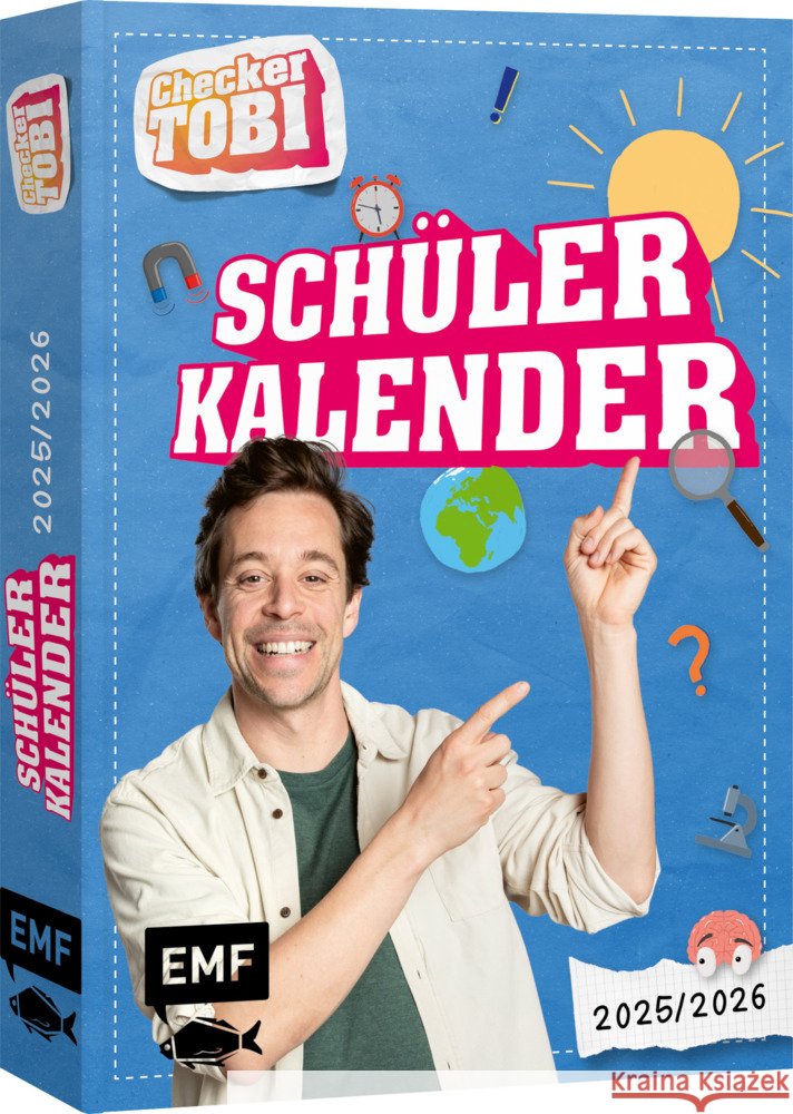 Checker Tobi - Schülerkalender 2025/2026 Checker Tobi 9783745925906 Edition Michael Fischer - książka