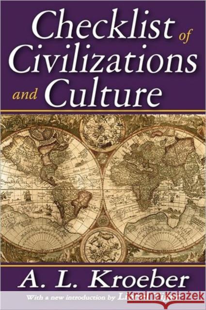 Checklist of Civilizations and Culture  9781412818537 Not Avail - książka
