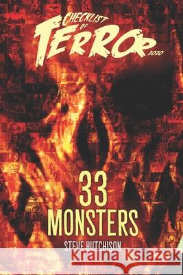 Checklist of Terror 2020: 33 Monsters Hutchison, Steve 9798646604256 Independently Published - książka