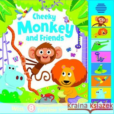 Cheeky Monkey and Friends  9781786707765 Bonnier Books Ltd - książka