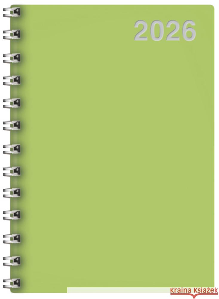 Chef-Timer Spirale grün 2026  9783731891178 Korsch - książka