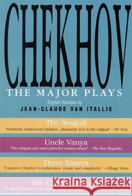 Chekhov: The Major Plays Van Itallie, Jean-Claude 9781557831620 Applause Books - książka