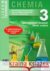 Chemia 3 Zbiór zadań Hejwowska Stanisława Marcinkowski Ryszard Staluszka Justyna 9788374615150 Operon - książka