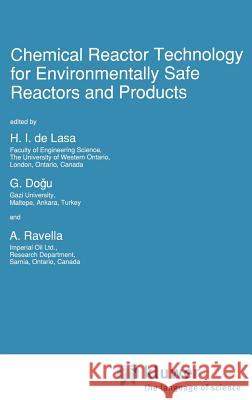 Chemical Reactor Technology for Environmentally Safe Reactors and Products Hugo I. d G. Dogu A. Ravella 9780792320326 Springer - książka