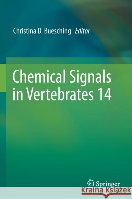 Chemical Signals in Vertebrates 14 Christina D. Buesching 9783030176181 Springer - książka