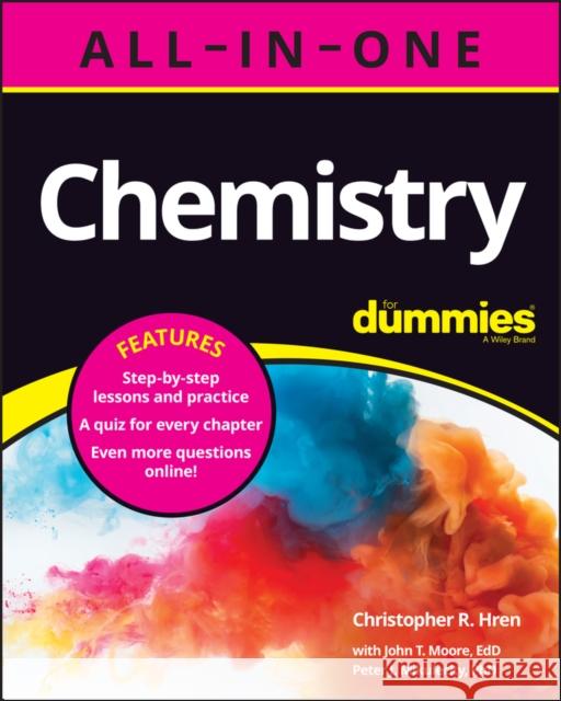 Chemistry All-in-One For Dummies (+ Chapter Quizzes Online) Peter J. Mikulecky 9781119908319 John Wiley & Sons Inc - książka