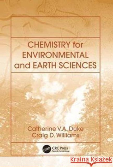 Chemistry for Environmental and Earth Sciences Duke, Catherine Vanessa Anne 9781138424357  - książka