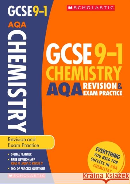 Chemistry Revision and Exam Practice Book for AQA Mike Wooster, Darren Grover 9781407176802 Scholastic - książka